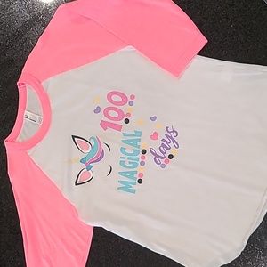 100 School Days Baseball Tee